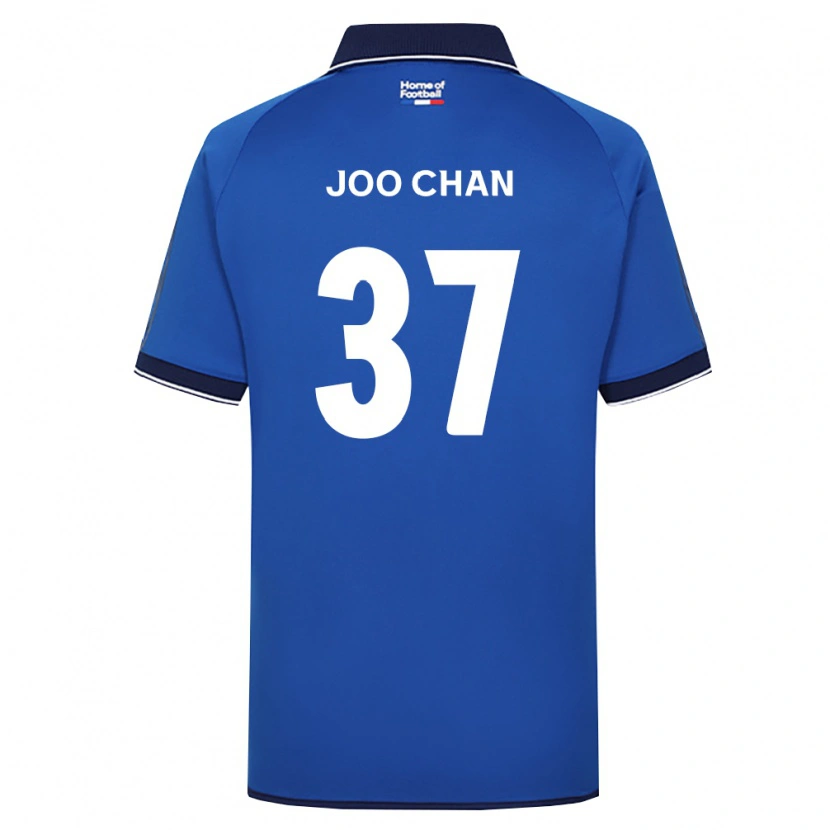 Danxen Heren Joo-Chan Kim #37 Koninklijk Blauw Wit Rood Thuisshirt Thuistenue 2026/27 T-Shirt