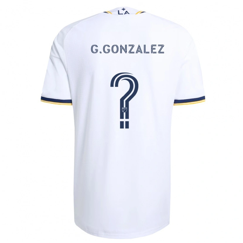 Danxen Heren Gustavo Gonzalez #0 Blauw Geel En Wit Thuisshirt Thuistenue 2026/27 T-Shirt