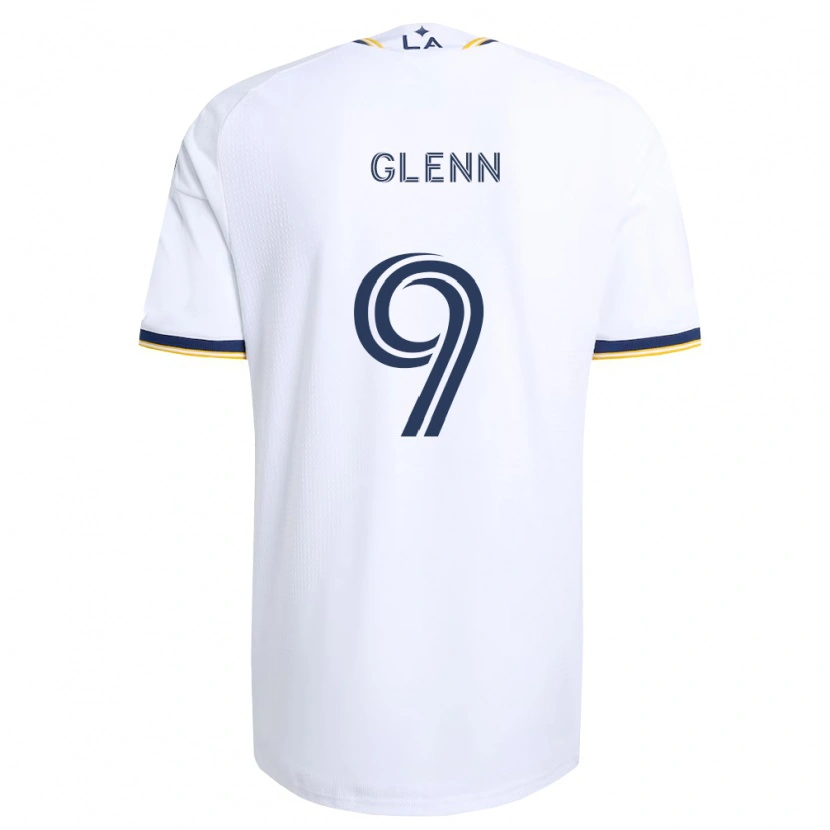 Danxen Heren Jordan Glenn #9 Blauw Geel En Wit Thuisshirt Thuistenue 2026/27 T-Shirt