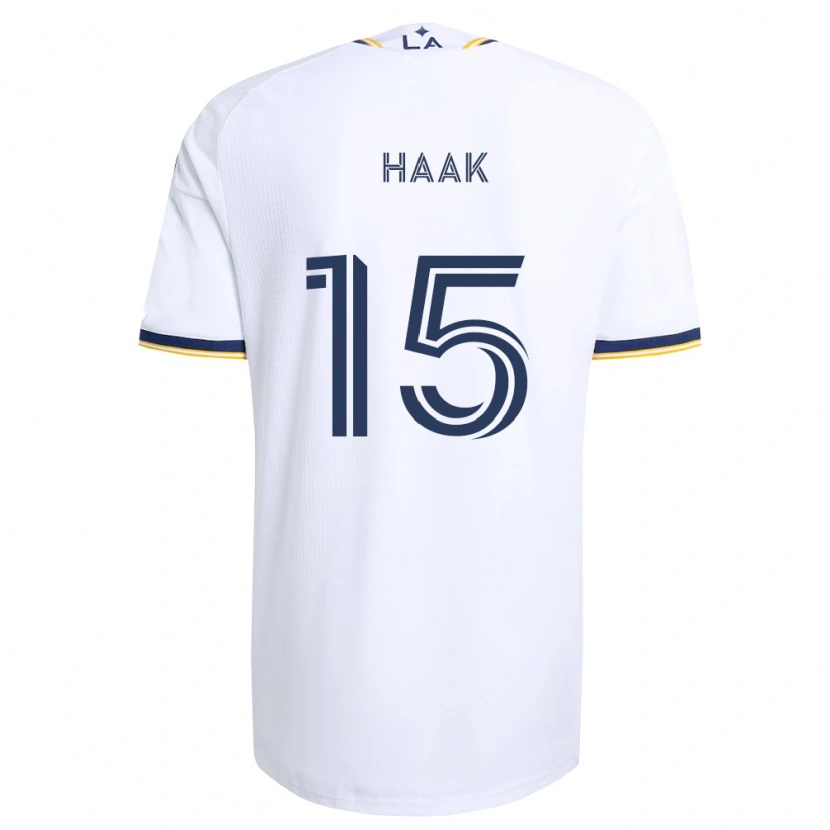 Danxen Heren Justin Haak #15 Blauw Geel En Wit Thuisshirt Thuistenue 2026/27 T-Shirt