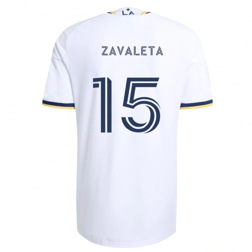 Danxen Heren Eriq Zavaleta #15 Blauw Geel En Wit Thuisshirt Thuistenue 2026/27 T-Shirt