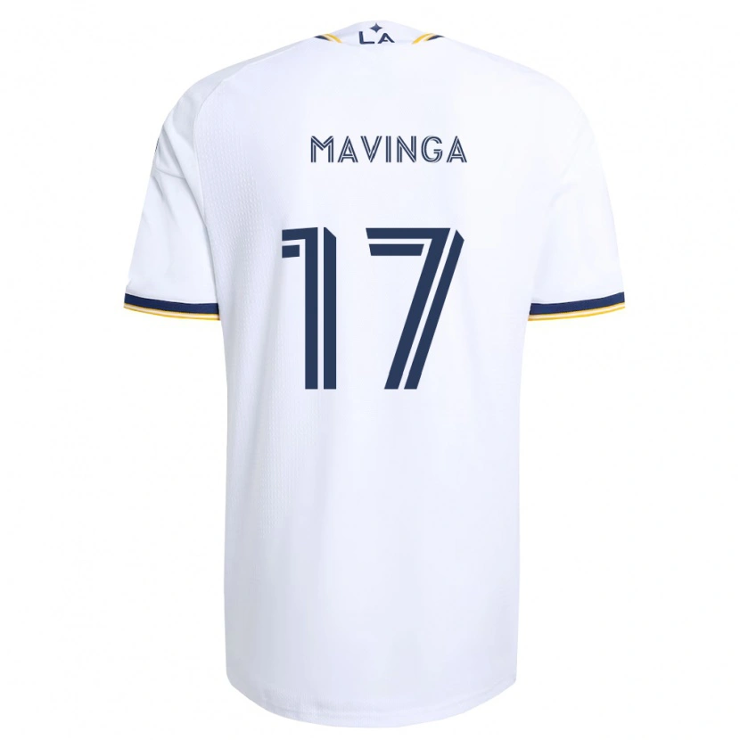Danxen Heren Chris Mavinga #17 Blauw Geel En Wit Thuisshirt Thuistenue 2026/27 T-Shirt
