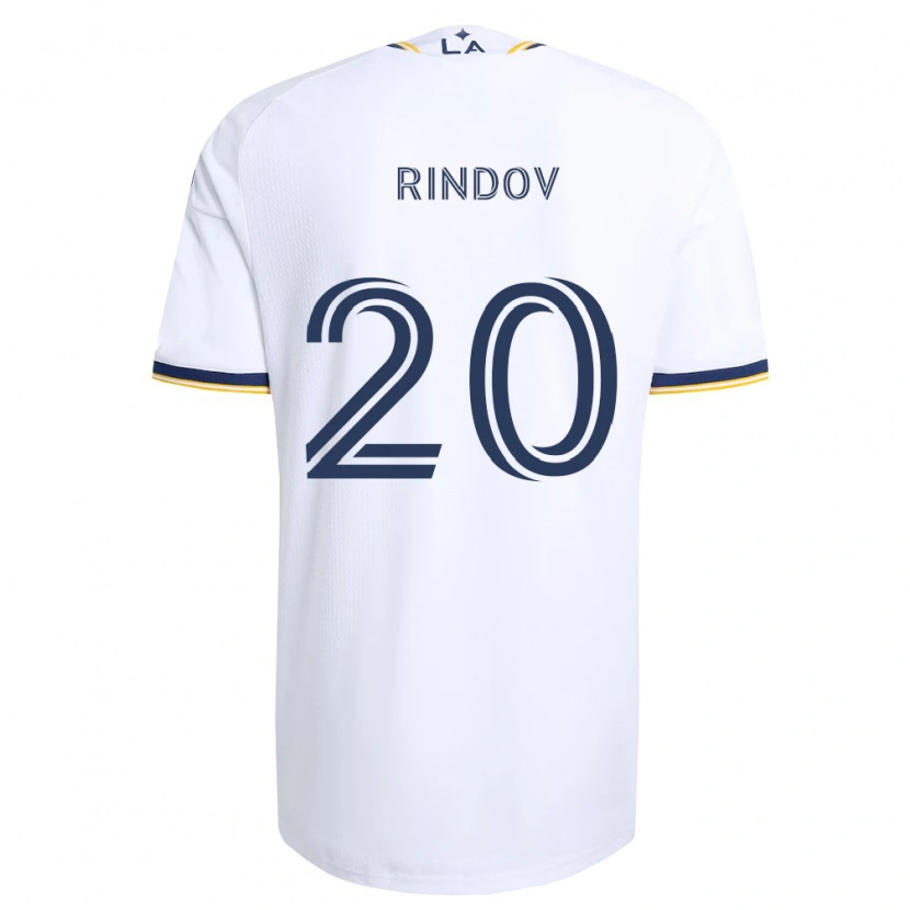 Danxen Heren Chris Rindov #20 Blauw Geel En Wit Thuisshirt Thuistenue 2026/27 T-Shirt