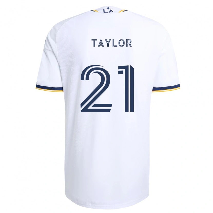 Danxen Heren Robert Taylor #21 Blauw Geel En Wit Thuisshirt Thuistenue 2026/27 T-Shirt