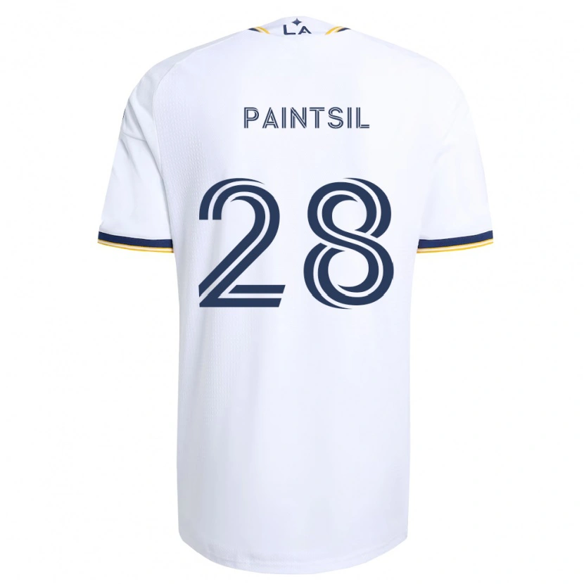 Danxen Heren Joseph Paintsil #28 Blauw Geel En Wit Thuisshirt Thuistenue 2026/27 T-Shirt