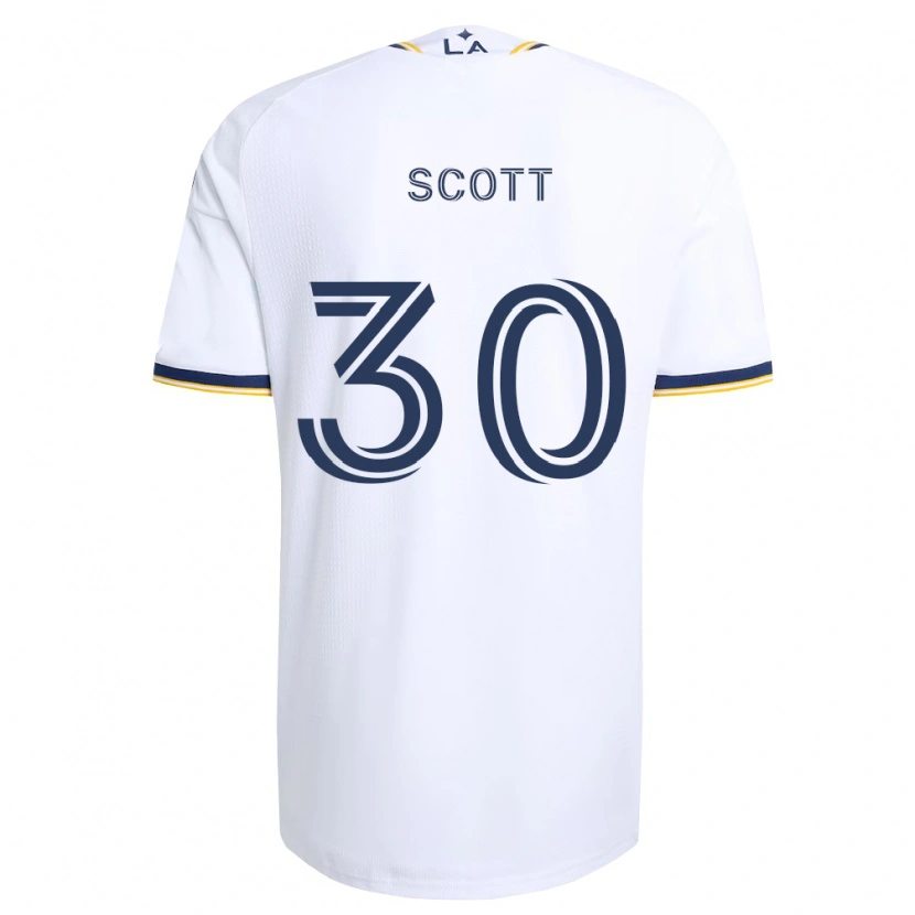Danxen Heren Brady Scott #30 Blauw Geel En Wit Thuisshirt Thuistenue 2026/27 T-Shirt
