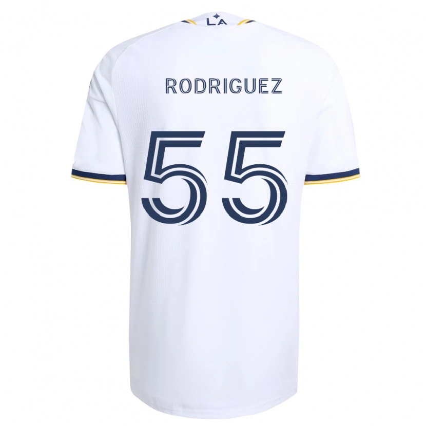 Danxen Heren Diego Rodriguez #55 Blauw Geel En Wit Thuisshirt Thuistenue 2026/27 T-Shirt