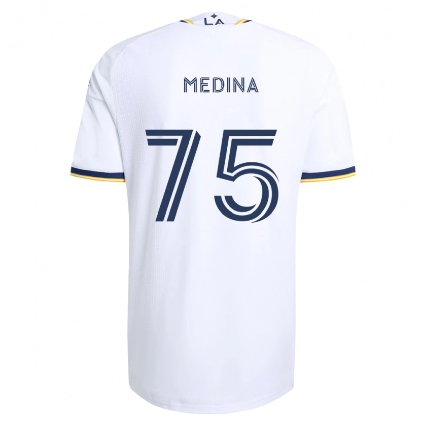 Danxen Heren Aaron Medina #75 Blauw Geel En Wit Thuisshirt Thuistenue 2026/27 T-Shirt