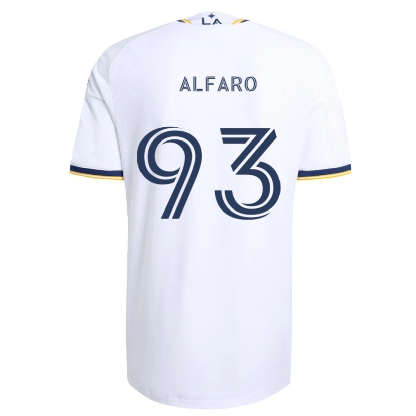 Danxen Heren Tony Alfaro #93 Blauw Geel En Wit Thuisshirt Thuistenue 2026/27 T-Shirt