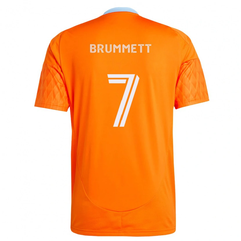 Danxen Heren Austin Brummett #7 Oranje Wit Thuisshirt Thuistenue 2026/27 T-Shirt