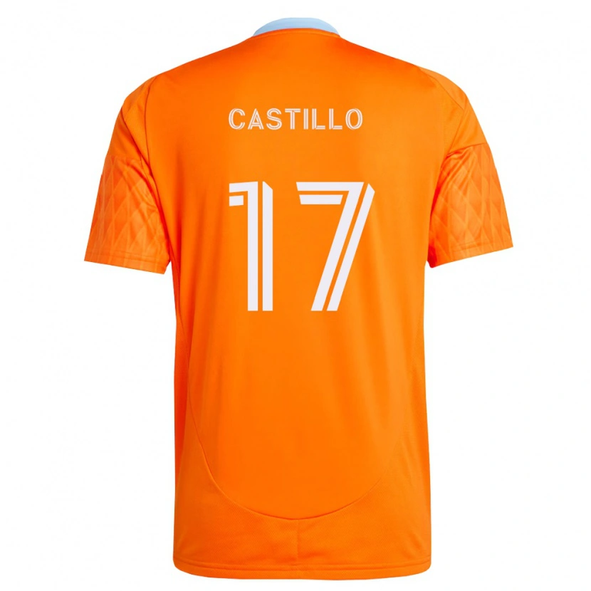 Danxen Heren Joyner Castillo #17 Oranje Wit Thuisshirt Thuistenue 2026/27 T-Shirt