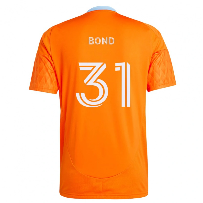 Danxen Heren Jonathan Bond #31 Oranje Wit Thuisshirt Thuistenue 2026/27 T-Shirt