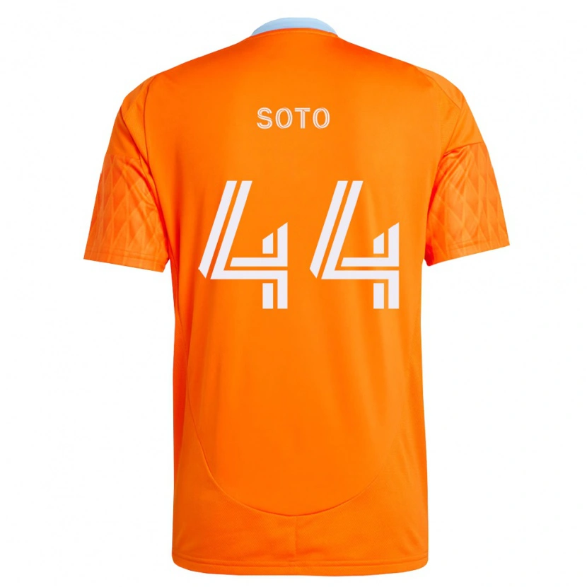 Danxen Heren Ezekiel Soto #44 Oranje Wit Thuisshirt Thuistenue 2026/27 T-Shirt