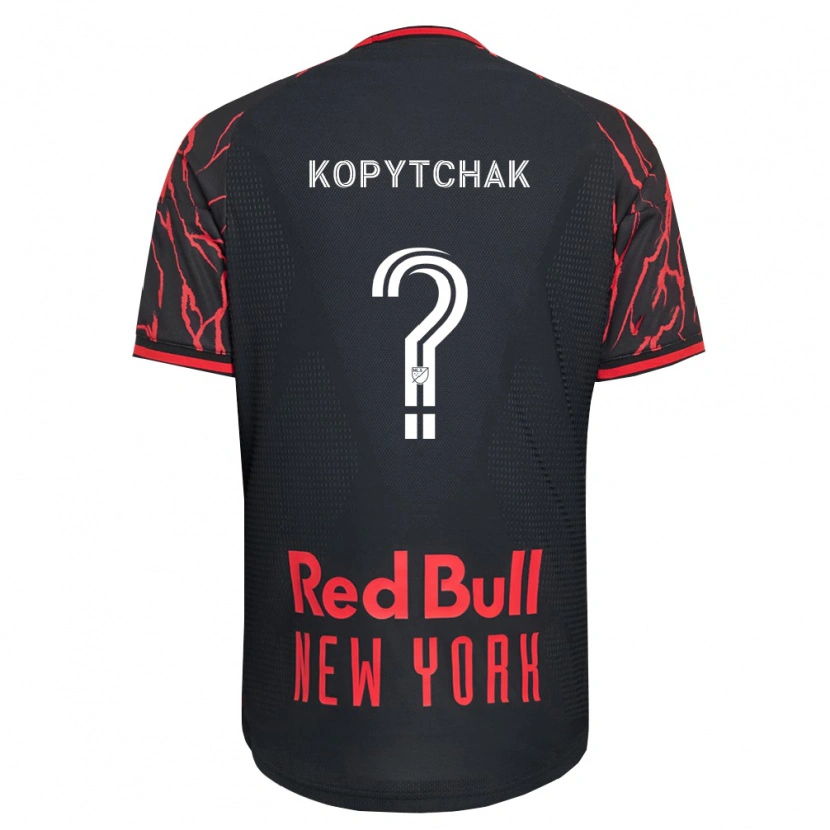 Danxen Heren Arseniy Kopytchak #0 Rood Zwart Wit Thuisshirt Thuistenue 2026/27 T-Shirt