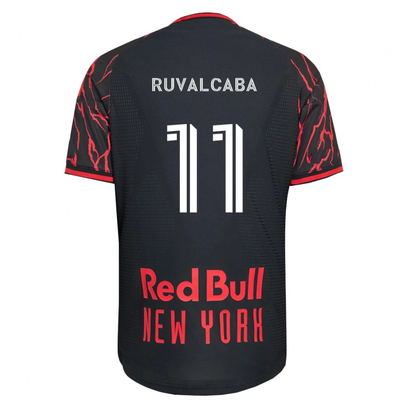 Danxen Heren Jorge Ruvalcaba #11 Rood Zwart Wit Thuisshirt Thuistenue 2026/27 T-Shirt