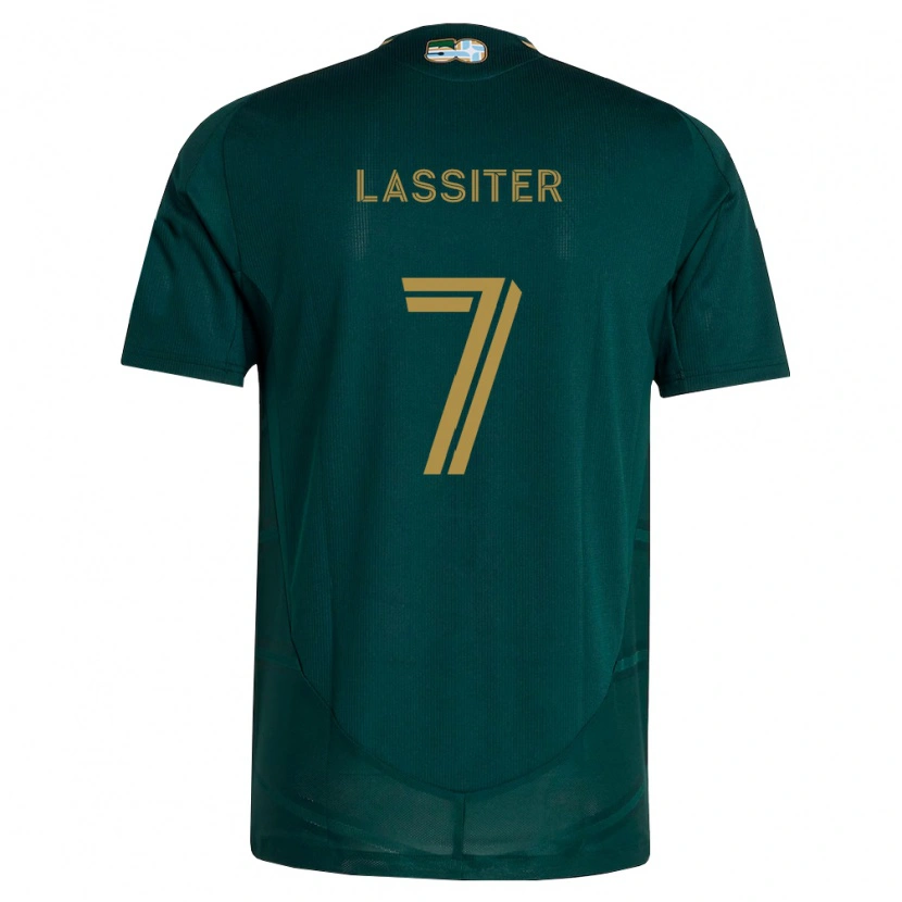 Danxen Heren Ariel Lassiter #7 Donkergroen Bruin Thuisshirt Thuistenue 2026/27 T-Shirt