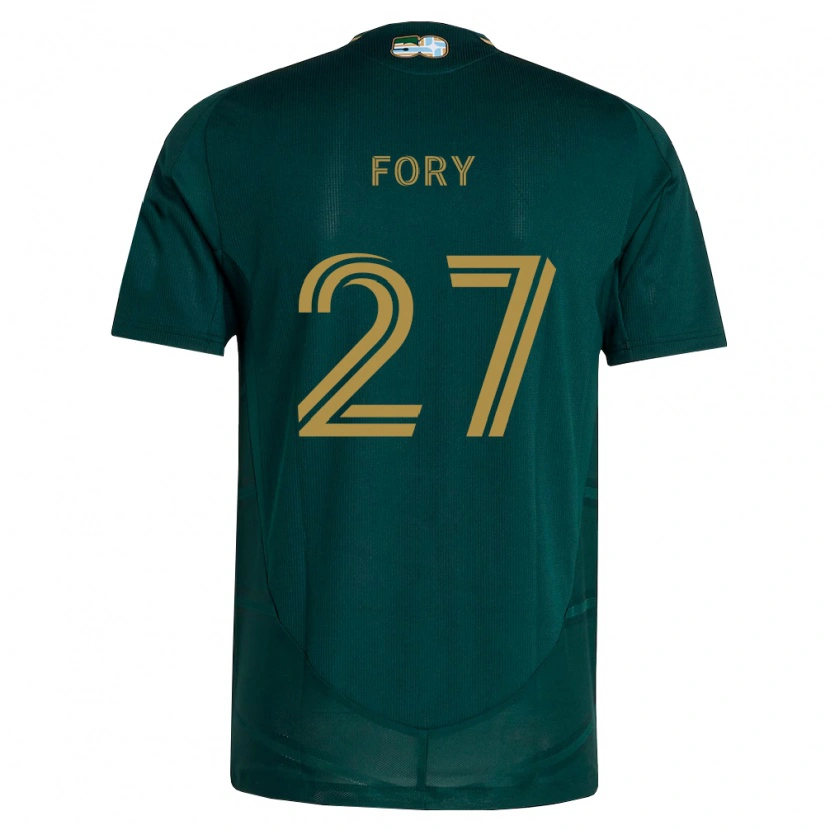 Danxen Heren Jimer Fory #27 Donkergroen Bruin Thuisshirt Thuistenue 2026/27 T-Shirt