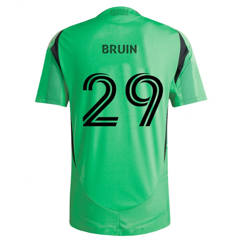 Danxen Heren Will Bruin #29 Smaragdgroen Zwart Thuisshirt Thuistenue 2026/27 T-Shirt