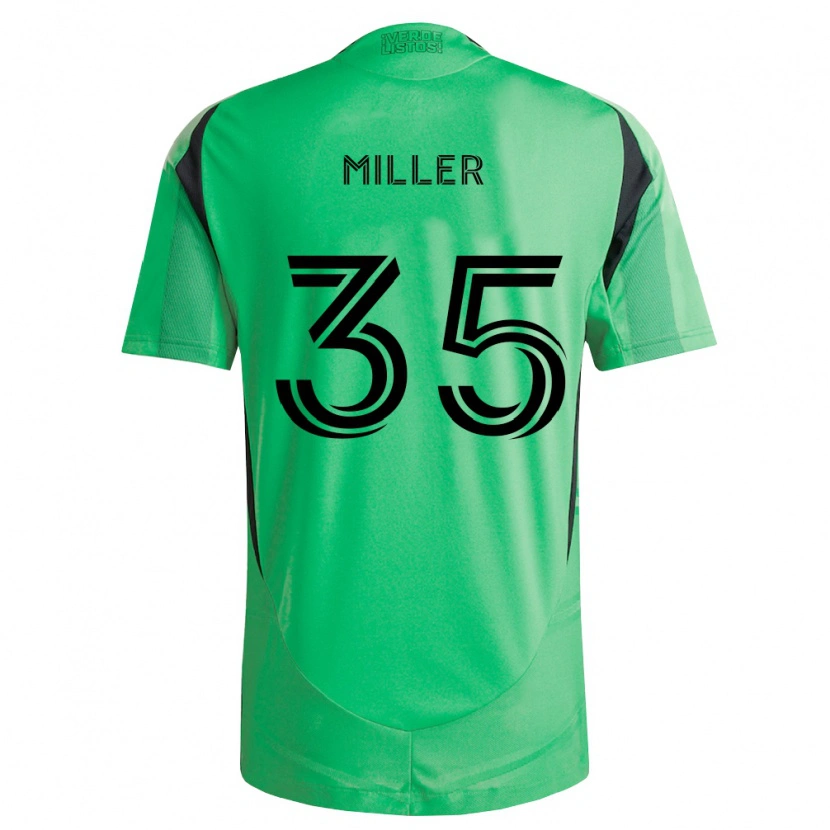 Danxen Heren Mason Miller #35 Smaragdgroen Zwart Thuisshirt Thuistenue 2026/27 T-Shirt