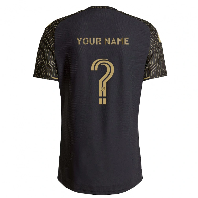 Danxen Heren Uw Naam #0 Bruin Zwart Thuisshirt Thuistenue 2026/27 T-Shirt