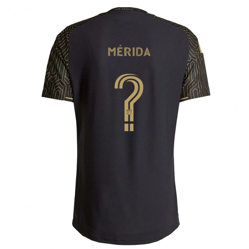 Danxen Heren Ánthony Mérida #0 Bruin Zwart Thuisshirt Thuistenue 2026/27 T-Shirt