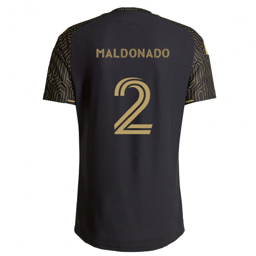 Danxen Heren Denil Maldonado #2 Bruin Zwart Thuisshirt Thuistenue 2026/27 T-Shirt