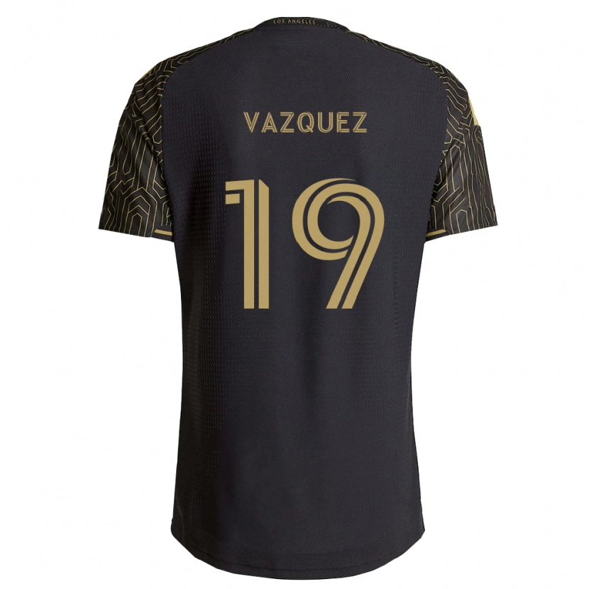 Danxen Heren Favian Vazquez #19 Bruin Zwart Thuisshirt Thuistenue 2026/27 T-Shirt