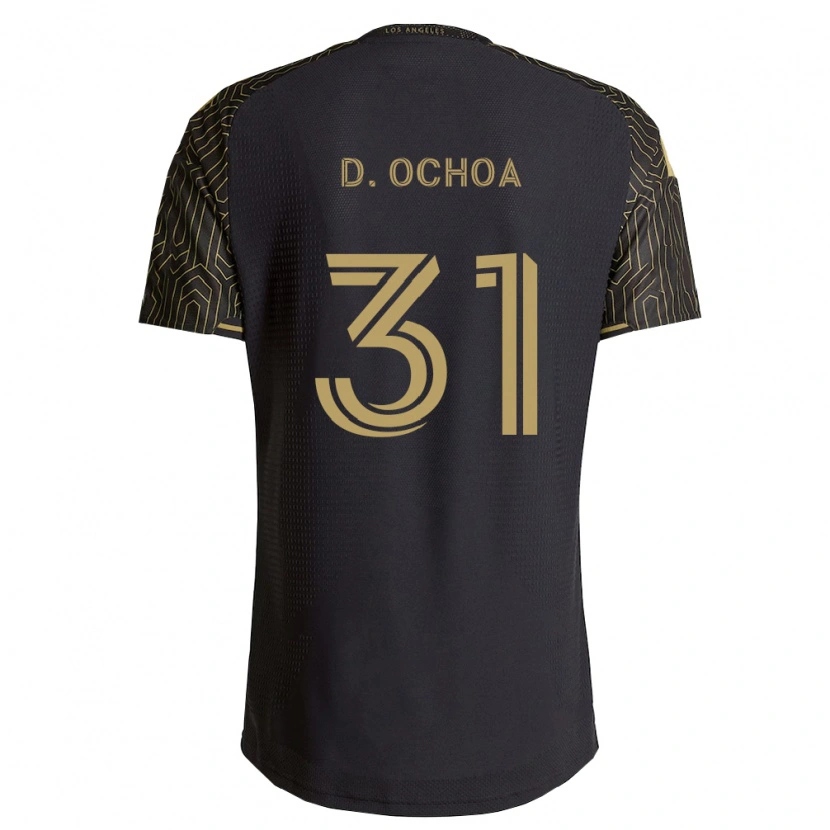 Danxen Heren David Ochoa #31 Bruin Zwart Thuisshirt Thuistenue 2026/27 T-Shirt