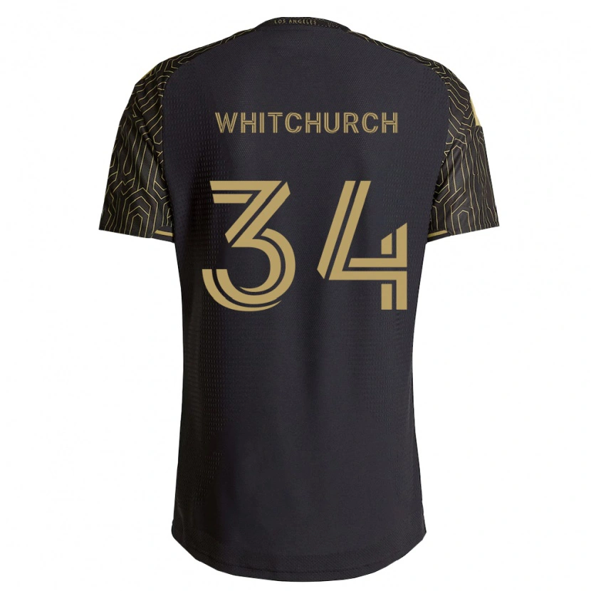 Danxen Heren Giuliano Whitchurch #34 Bruin Zwart Thuisshirt Thuistenue 2026/27 T-Shirt