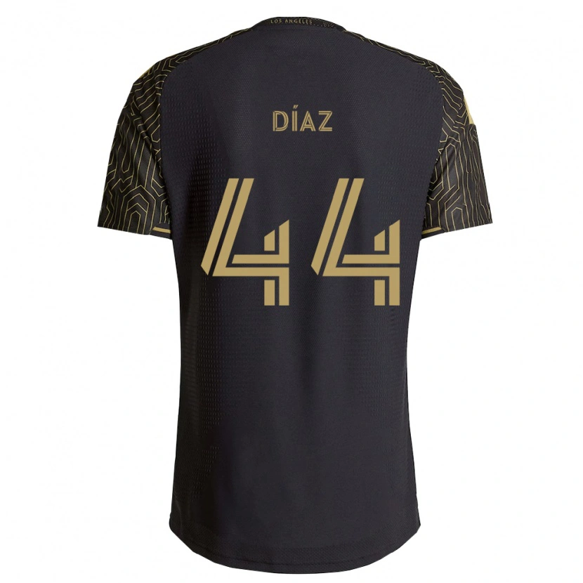 Danxen Heren Carlos Díaz #44 Bruin Zwart Thuisshirt Thuistenue 2026/27 T-Shirt