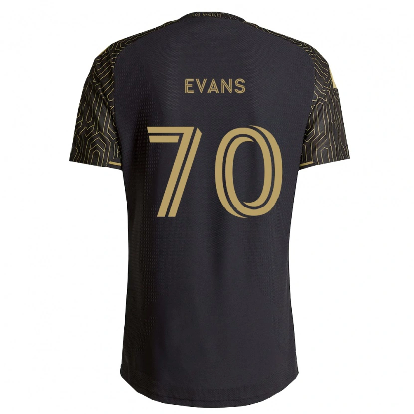 Danxen Heren Matthew Evans #70 Bruin Zwart Thuisshirt Thuistenue 2026/27 T-Shirt