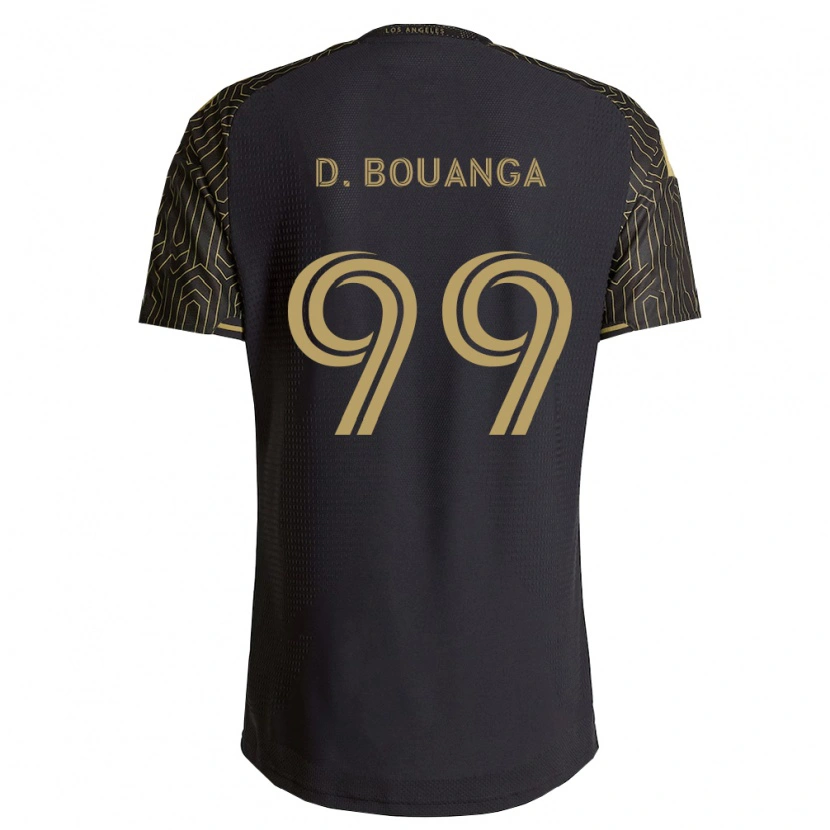 Danxen Heren Denis Bouanga #99 Bruin Zwart Thuisshirt Thuistenue 2026/27 T-Shirt