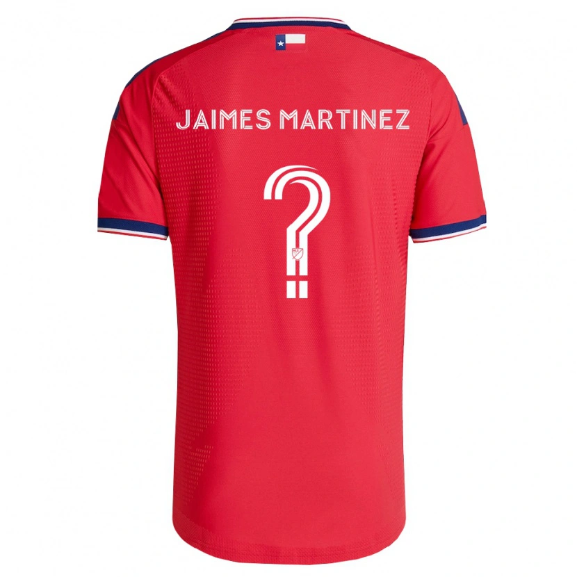 Danxen Heren David Jaimes Martinez #0 Rood Blauw Wit Thuisshirt Thuistenue 2026/27 T-Shirt