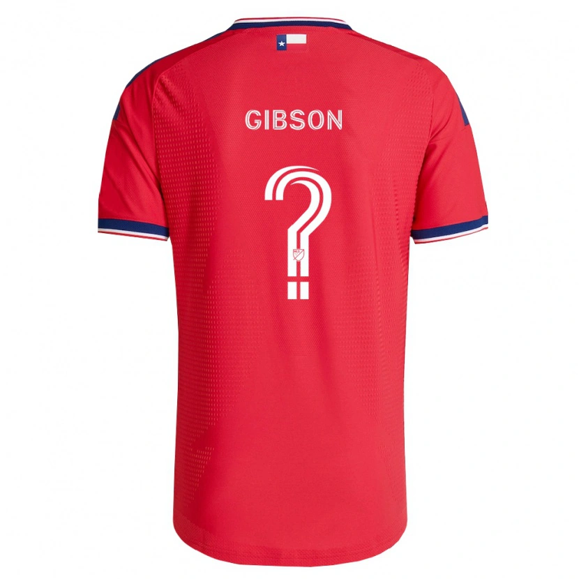Danxen Heren Jonah Gibson #0 Rood Blauw Wit Thuisshirt Thuistenue 2026/27 T-Shirt