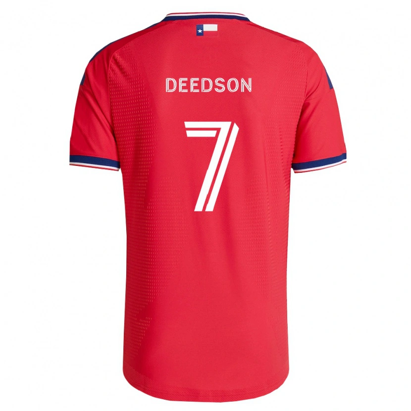 Danxen Heren Louicius Deedson #7 Rood Blauw Wit Thuisshirt Thuistenue 2026/27 T-Shirt