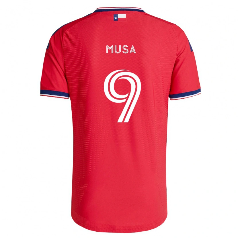 Danxen Heren Petar Musa #9 Rood Blauw Wit Thuisshirt Thuistenue 2026/27 T-Shirt