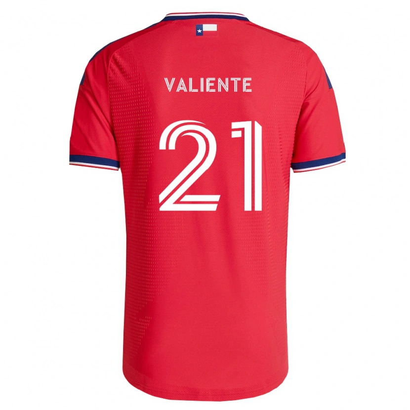 Danxen Heren Joaquín Valiente #21 Rood Blauw Wit Thuisshirt Thuistenue 2026/27 T-Shirt