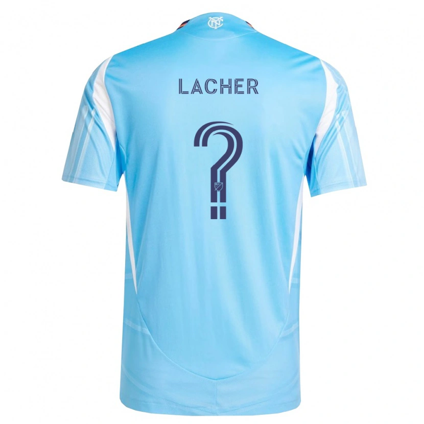 Danxen Heren Julien Lacher #0 Hemelsblauw Wit Thuisshirt Thuistenue 2026/27 T-Shirt
