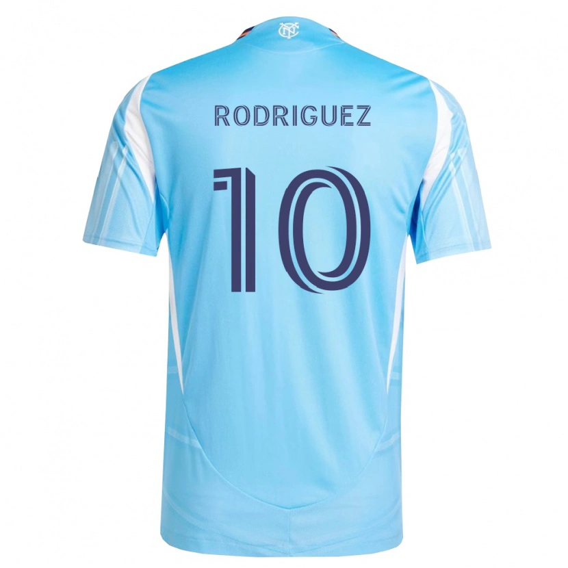 Danxen Heren Santiago Rodríguez #10 Hemelsblauw Wit Thuisshirt Thuistenue 2026/27 T-Shirt
