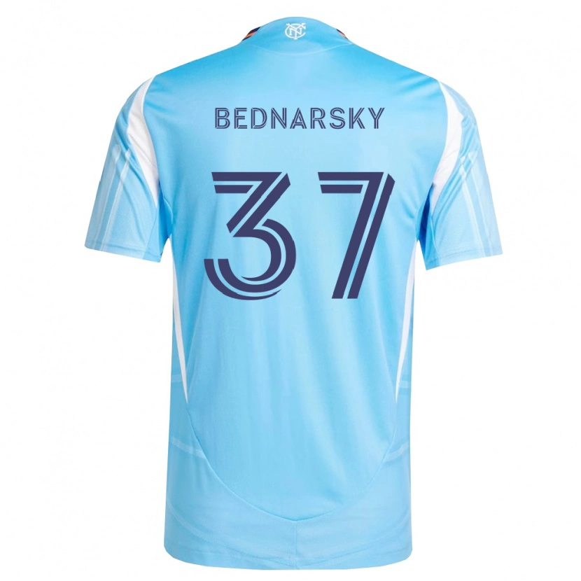 Danxen Heren Stevo Bednarsky #37 Hemelsblauw Wit Thuisshirt Thuistenue 2026/27 T-Shirt