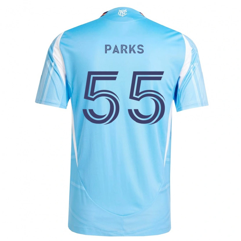 Danxen Heren Keaton Parks #55 Hemelsblauw Wit Thuisshirt Thuistenue 2026/27 T-Shirt