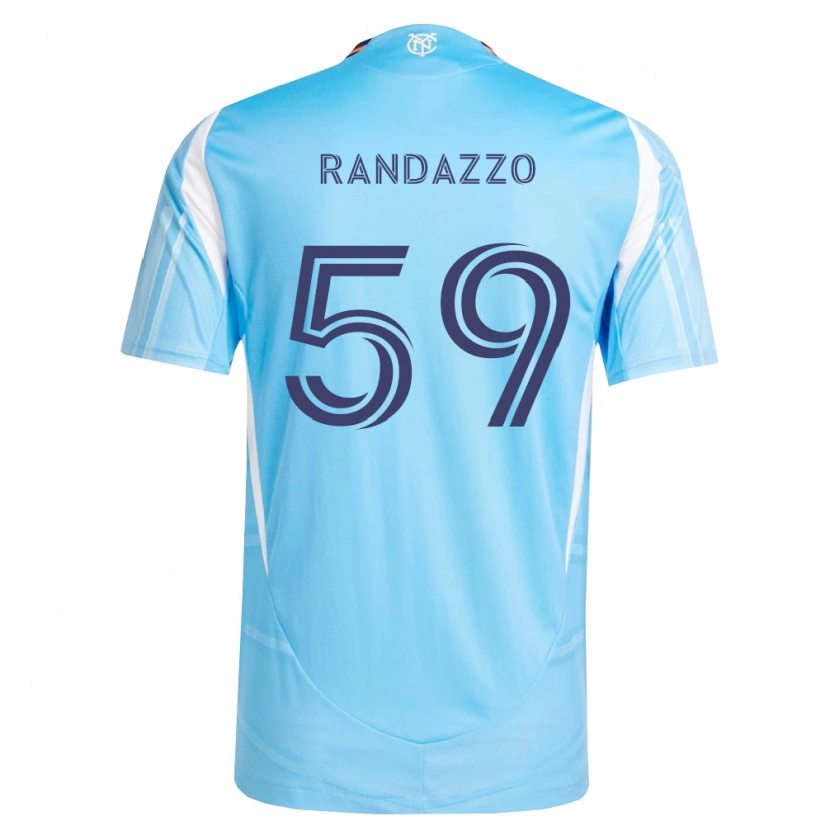 Danxen Heren Dylan Randazzo #59 Hemelsblauw Wit Thuisshirt Thuistenue 2026/27 T-Shirt