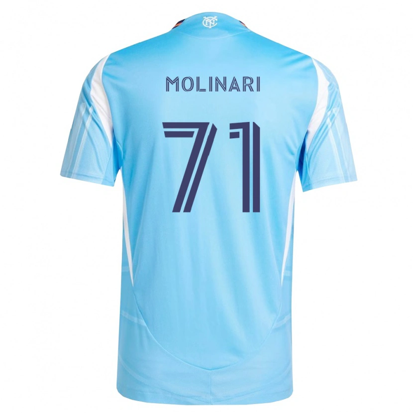 Danxen Heren Peter Molinari #71 Hemelsblauw Wit Thuisshirt Thuistenue 2026/27 T-Shirt