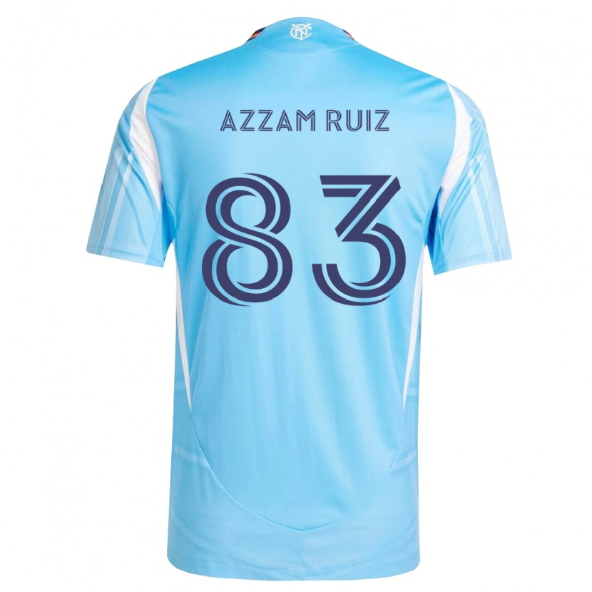 Danxen Heren Camil Azzam Ruiz #83 Hemelsblauw Wit Thuisshirt Thuistenue 2026/27 T-Shirt