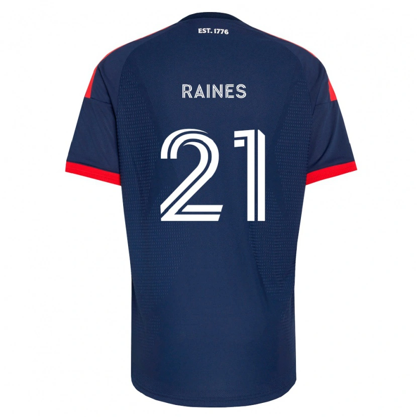 Danxen Heren Brooklyn Raines #21 Koninklijk Blauw Rood Wit Thuisshirt Thuistenue 2026/27 T-Shirt