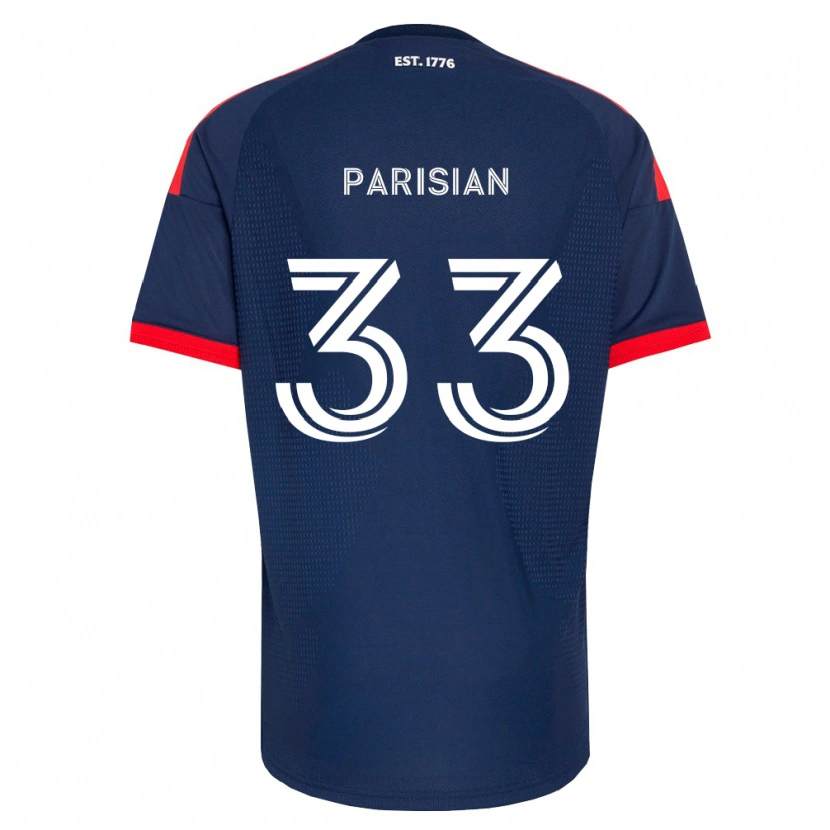 Danxen Heren Donovan Parisian #33 Koninklijk Blauw Rood Wit Thuisshirt Thuistenue 2026/27 T-Shirt