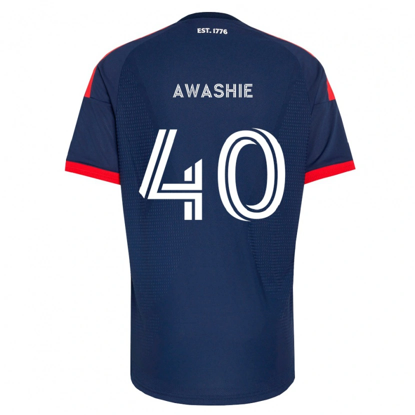 Danxen Heren Ben Awashie #40 Koninklijk Blauw Rood Wit Thuisshirt Thuistenue 2026/27 T-Shirt