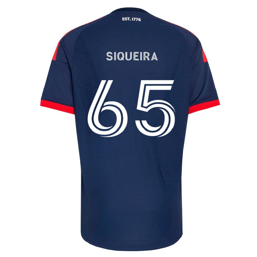 Danxen Heren Judah Siqueira #65 Koninklijk Blauw Rood Wit Thuisshirt Thuistenue 2026/27 T-Shirt