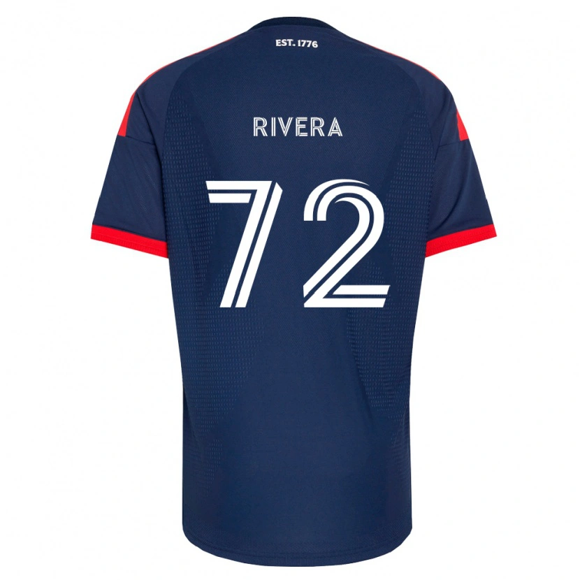 Danxen Heren Damián Rivera #72 Koninklijk Blauw Rood Wit Thuisshirt Thuistenue 2026/27 T-Shirt
