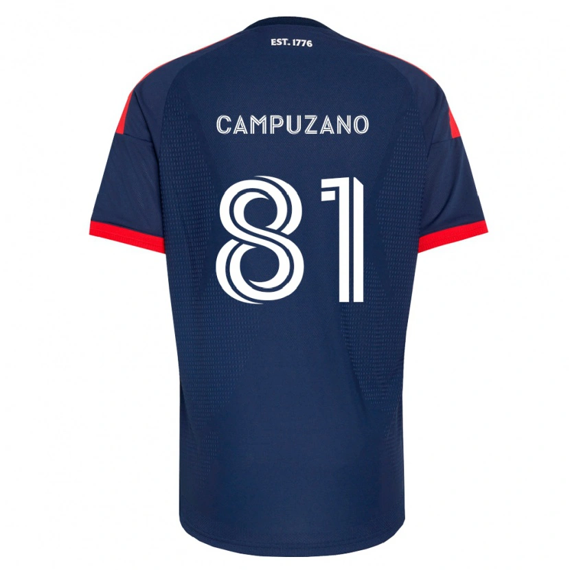 Danxen Heren Nico Campuzano #81 Koninklijk Blauw Rood Wit Thuisshirt Thuistenue 2026/27 T-Shirt